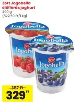 Interspar Zott Jogobella élőflórás joghurt ajánlat