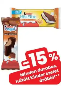 Interspar Kinder szelet ajánlat