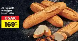 Interspar Jó reggelt! félbagett ajánlat