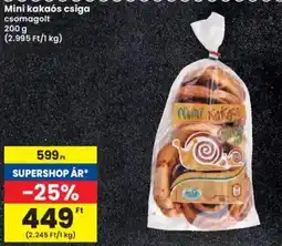 Interspar Mini kakaós csiga ajánlat