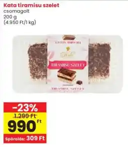 Interspar Kata tiramisu szelet ajánlat