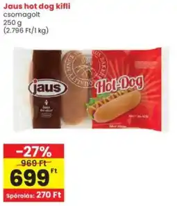 Interspar Jaus hot dog kifli ajánlat