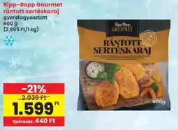 Interspar Ripp-Ropp Gourmet rántott sertéskaraj ajánlat