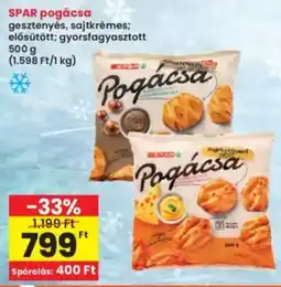 Interspar SPAR pogácsa ajánlat