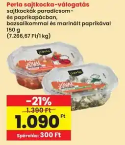 Interspar Perla sajtkocka-válogatás ajánlat
