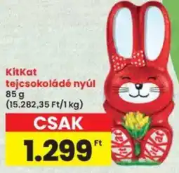 Interspar KitKat tejcsokoládé nyúl ajánlat