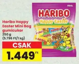 Interspar Haribo Happy Easter Mini Bag gumicukor ajánlat