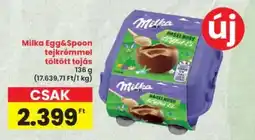 Interspar Milka Egg&Spoon tejkrémmel töltött tojás ajánlat
