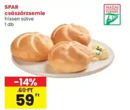Interspar SPAR császárzsemle ajánlat
