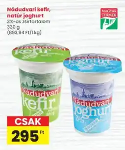 Interspar Nádudvari kefir, natúr joghurt ajánlat