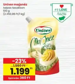 Interspar Univer majonéz ajánlat