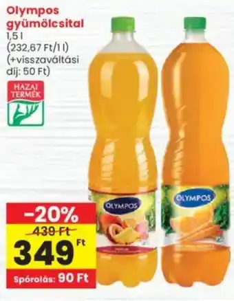 Interspar Olympos gyümölcsital ajánlat