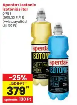 Interspar Apenta+ Isotonic izotóniás ital ajánlat