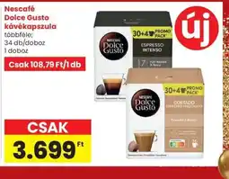 Spar Nescafé Dolce Gusto kapszula ajánlat