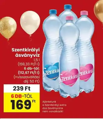 Szentkirályi ásványvíz