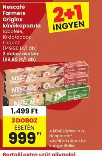 Nescafé Farmers Origins