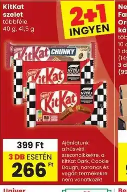 Spar KitKat szelet ajánlat