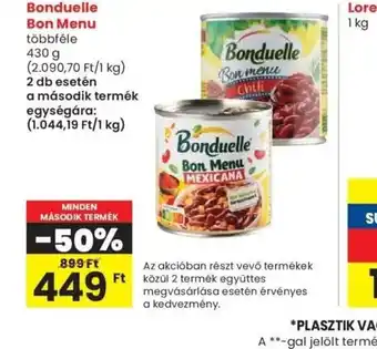 Bonduelle Bon Menu