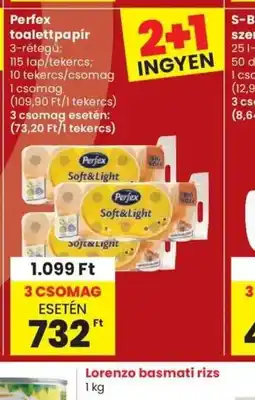 Spar Perfex toalettpap 3r ajánlat