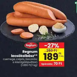 Spar Regnum lecskolbász ajánlat
