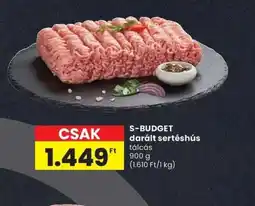 Spar S-BUDGET darált sertéshús ajánlat