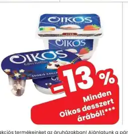 Spar OIKOS desszert ajánlat