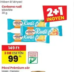Spar Cerbona rudi ajánlat