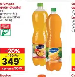Spar Olympos gyümölcsital ajánlat