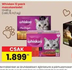 Spar Whiskas macskaeledel ajánlat