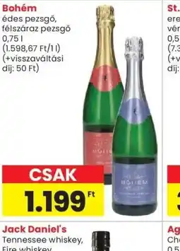Spar Bohém édes pezsgő ajánlat