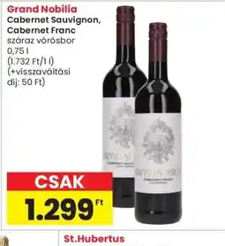 Spar Grand Nobilia vörösbor ajánlat