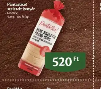 Pantastico! szeletelt kenyér