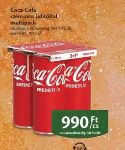 EcoFamily Coca-Cola szénsavas üdítőital ajánlat