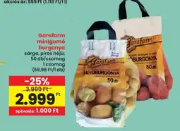 Interspar Garafarm minigumó burgonya ajánlat