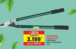 Interspar Teleszkópos ágvágó olló ajánlat