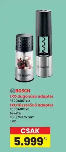 Interspar IXO dugóhúzó adapter ajánlat