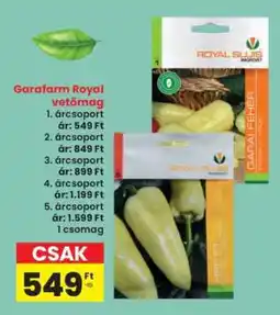 Interspar Garafarm Royal vetőmag ajánlat