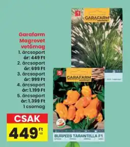 Interspar Garafarm Magrovet vetőmag ajánlat