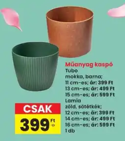 Interspar Műanyag kaspó ajánlat