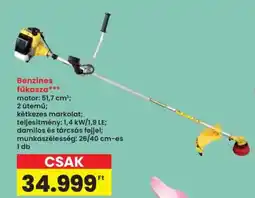 Interspar Benzines fűkasza ajánlat