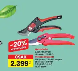 Interspar metszőolló ajánlat