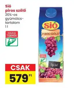 Interspar SIÓ Piros Szőlő ajánlat