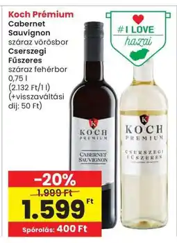 Interspar Koch Prémium ajánlat