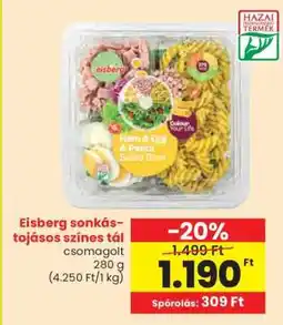 Spar Eisberg sonkás-tojásos színes tál ajánlat
