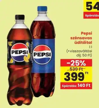 Pepsi szénsavas üdítőital