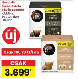 Spar NESCAFE Dolce Gusto kávékapszula ajánlat