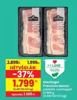 Interspar Gierlinger Premium Bacon ajánlat