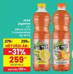 Interspar SPAR jegestea ajánlat