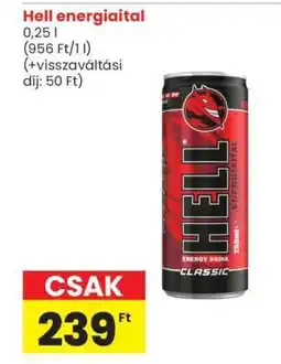 Spar HELL Energiaital ajánlat