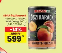 Spar SPAR őszibarack ajánlat